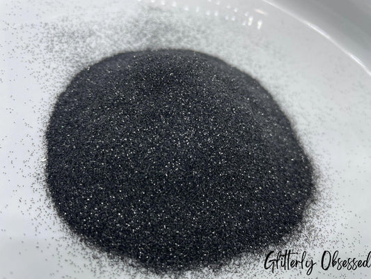 Jet Black Ultra Fine Glitter