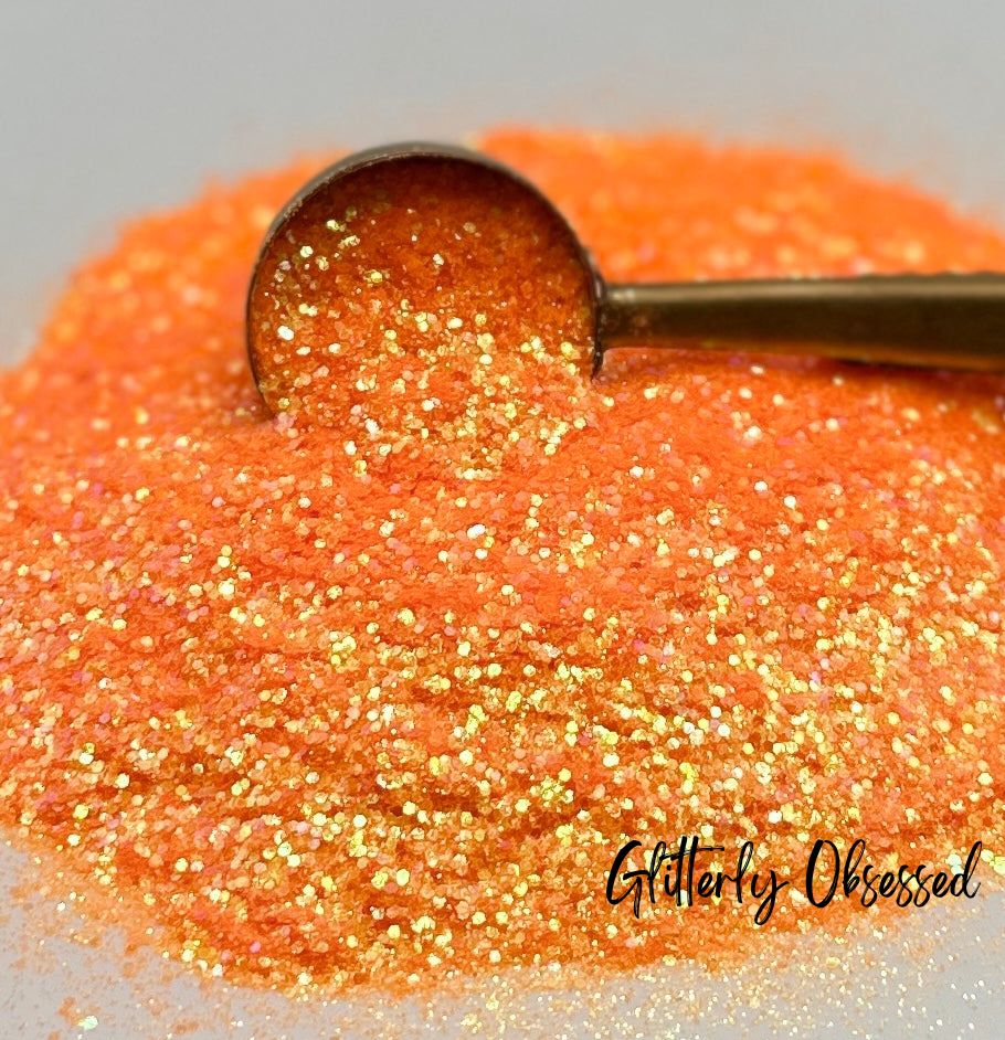 Orange Crush Petite Chunky Glitter